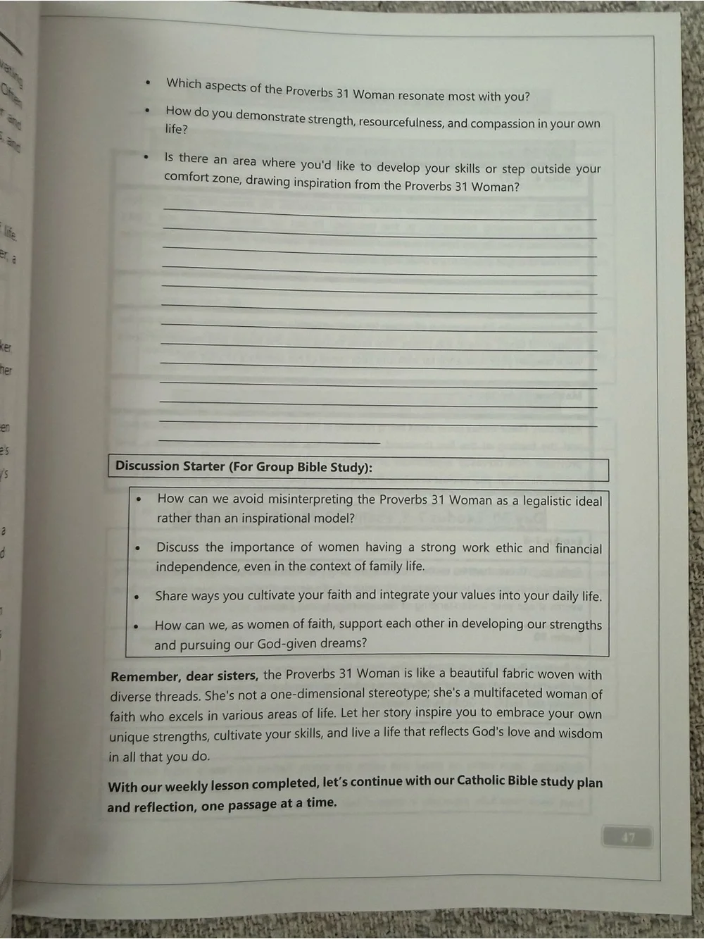 52 Week Bible Study Guide